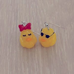Rubber Ducky 3D Drop Earrings